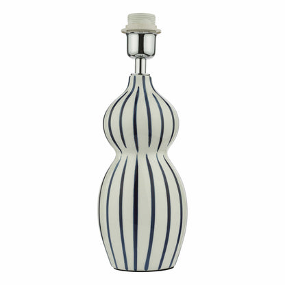 Vita White & Blue Ceramic Table Lamp