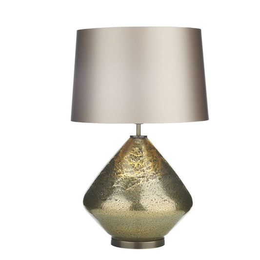 David Hunt Evora Table Lamp Volcanic Gold Base Only