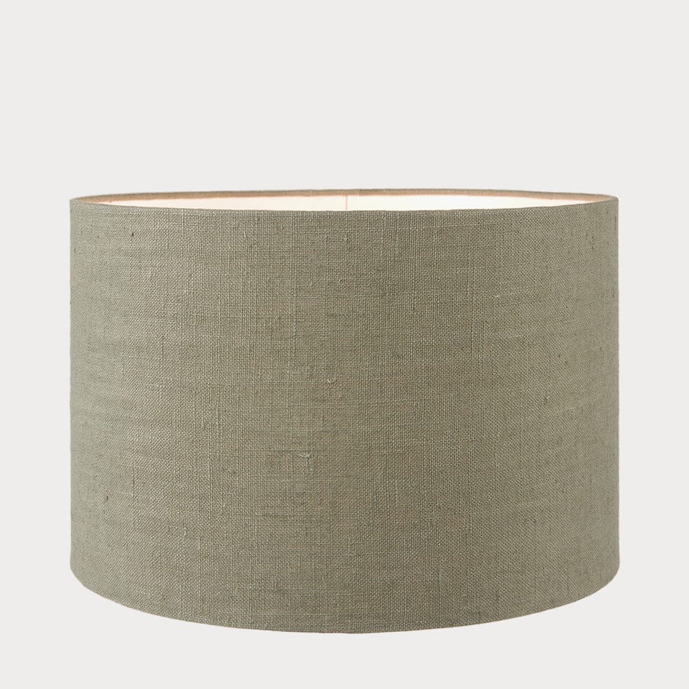 Edward Pistachio Green Linen Cylinder Shade