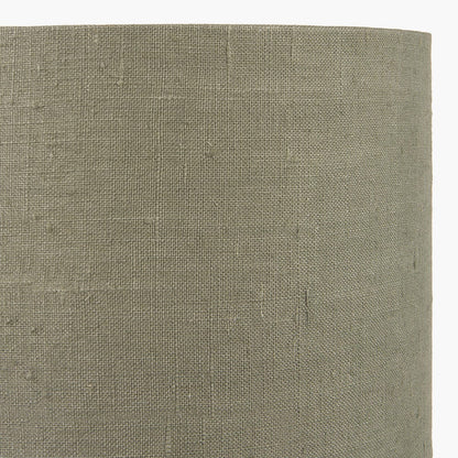 Edward Pistachio Green Linen Cylinder Shade