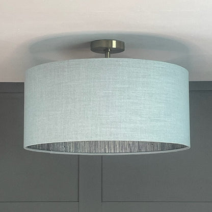 Seri Mineral Wallpaper Lined Pendant Shade