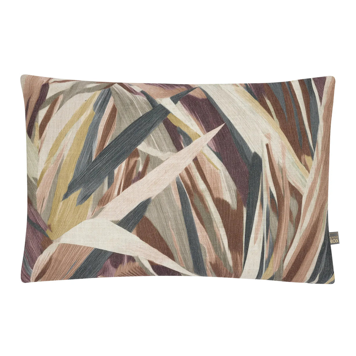 Elin Natural & Plum Noir Cushion