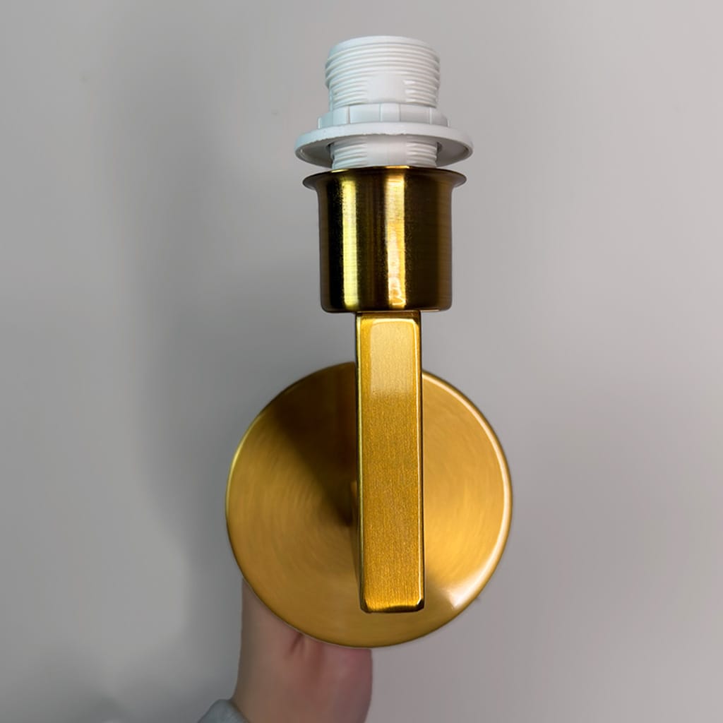 Emma Antique Gold Wall Light Base Only