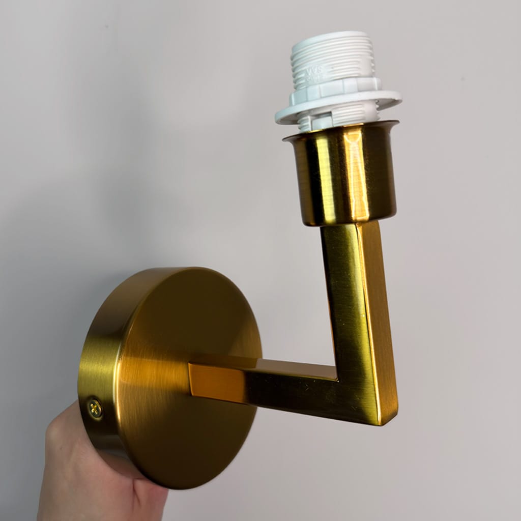 Emma Antique Gold Wall Light Base Only