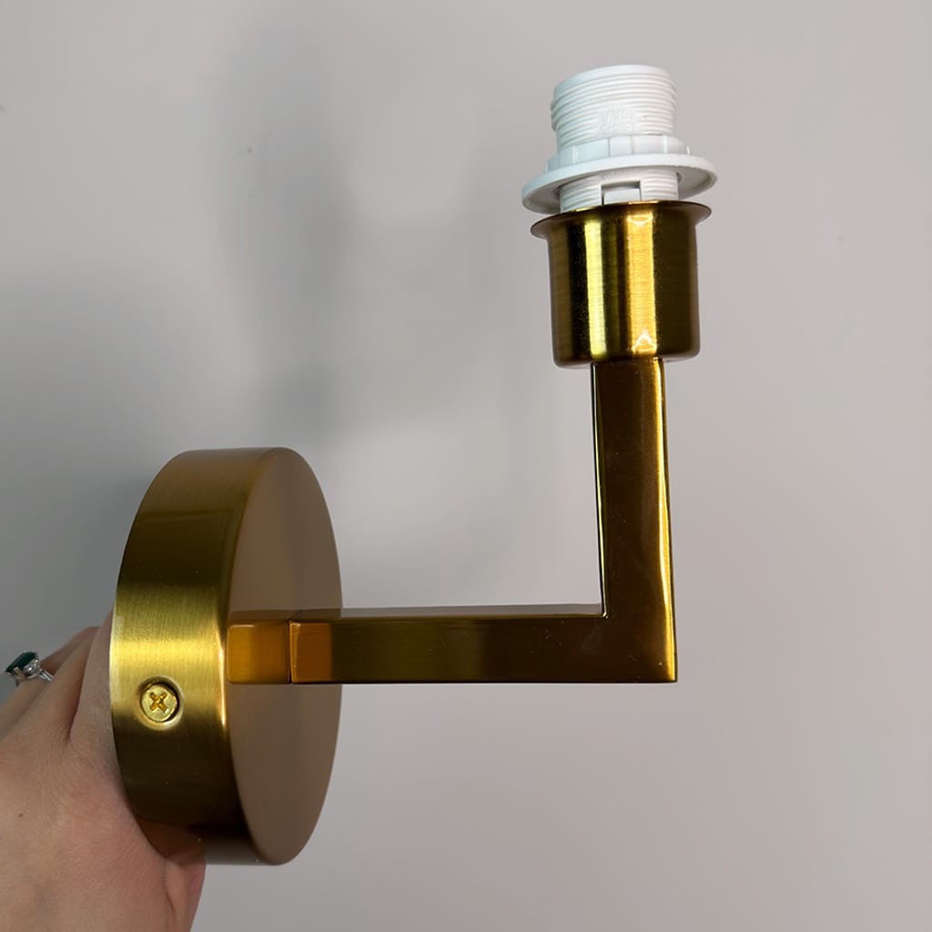 Emma Antique Gold Wall Light Base Only