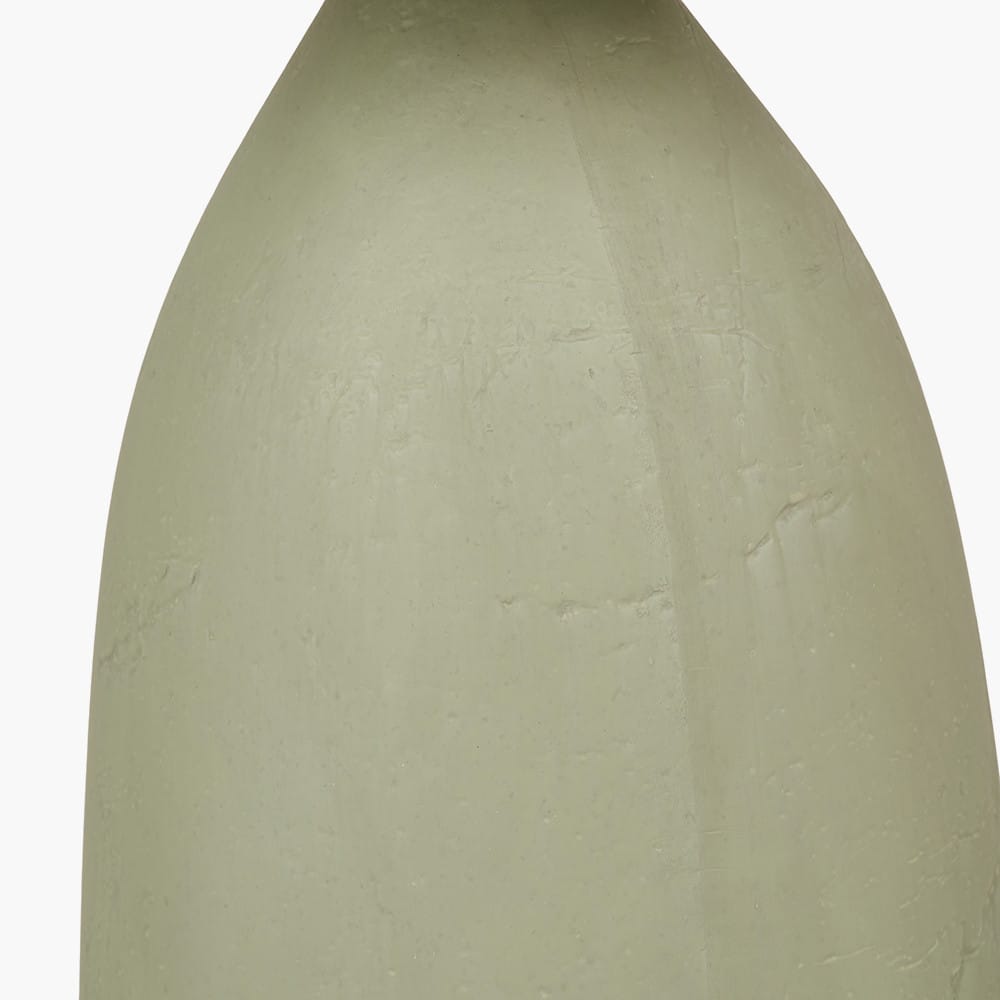 Erika Sage Green Ceramic Floor Lamp & Shade