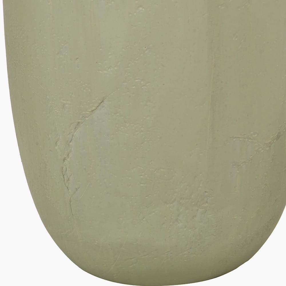 Erika Sage Green Ceramic Floor Lamp & Shade