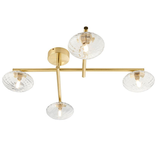 Astor 4 Light Semi Flush Bathroom Light