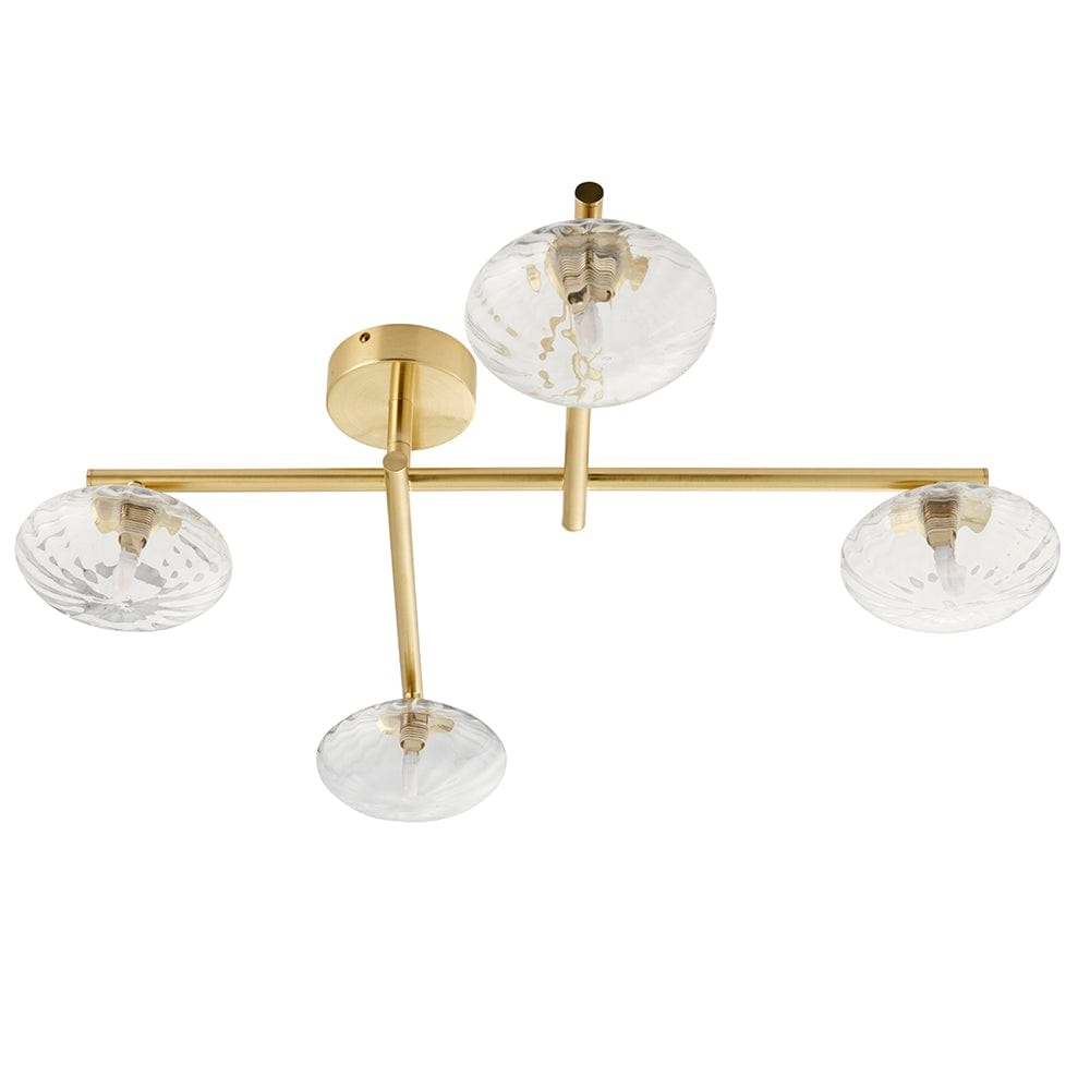 Astor 4 Light Semi Flush Bathroom Light