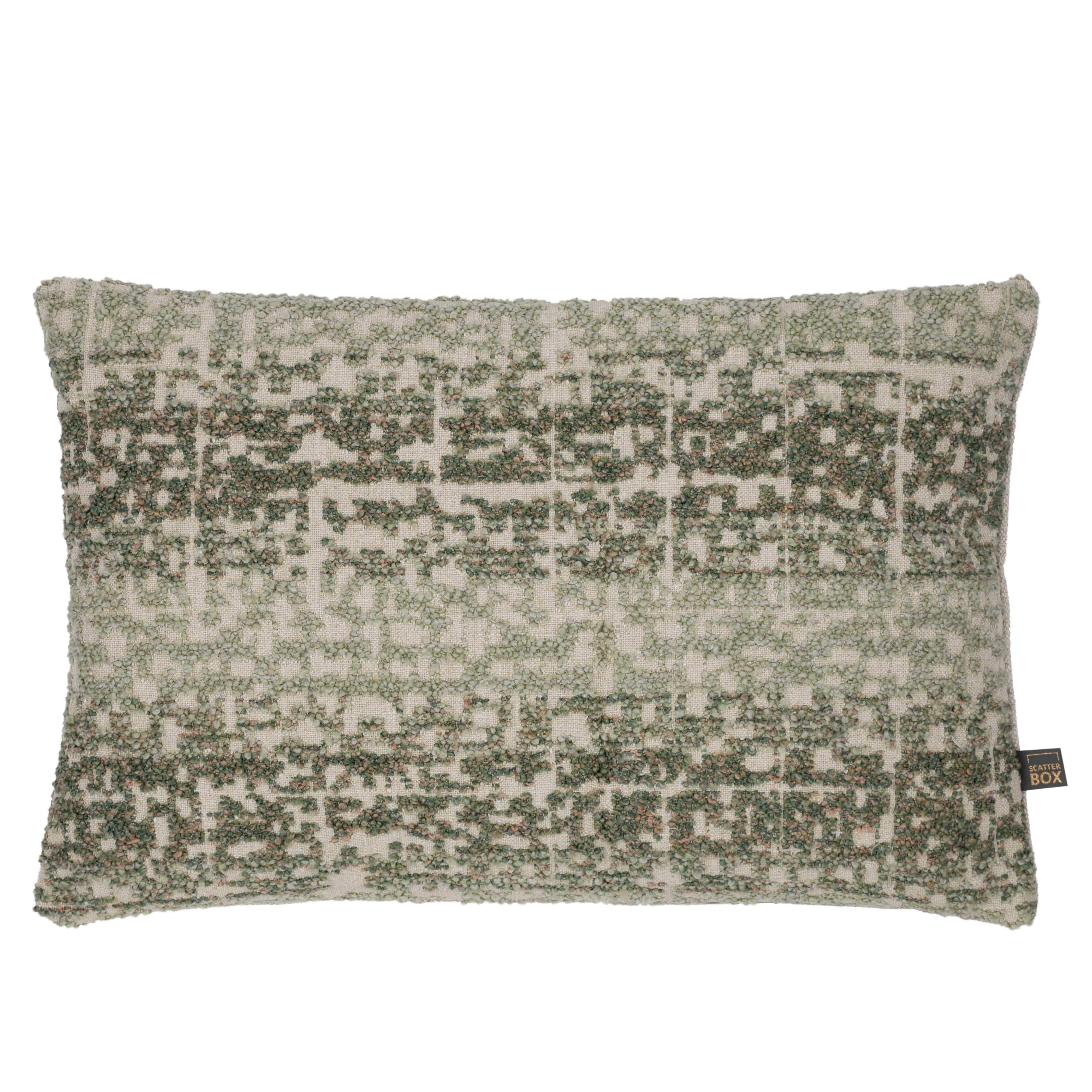 Esme Green & Rose Cushion