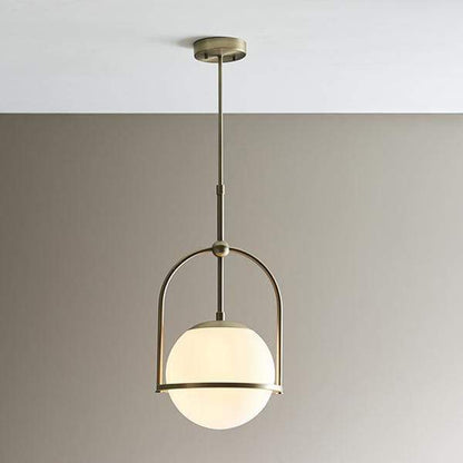 Keleti Matt Antique Brass Pendant