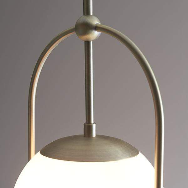 Keleti Matt Antique Brass Pendant