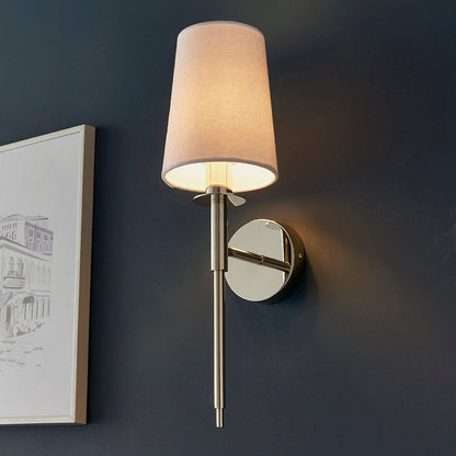 Zeta Nickel Wall Light