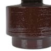 Nut Stoneware Table Lamp with Linen Shade