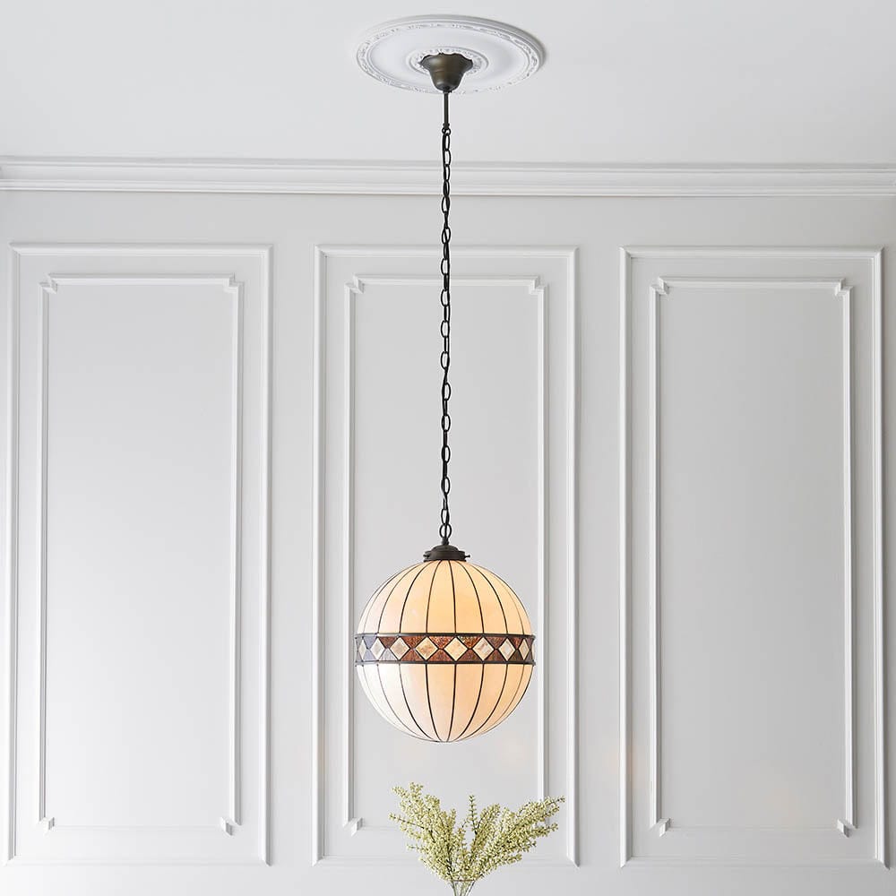 Fargo Medium Globe 1 Light Pendant