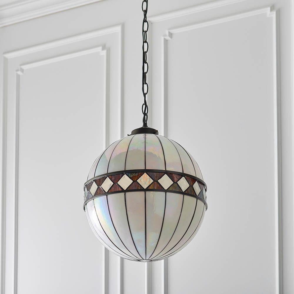 Fargo Medium Globe 1 Light Pendant