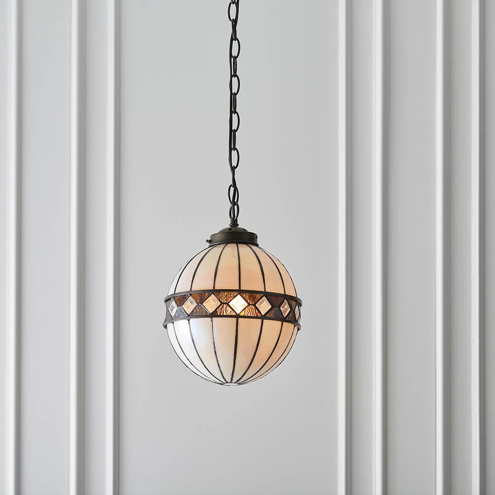 Fargo Small Globe 1 Light Pendant