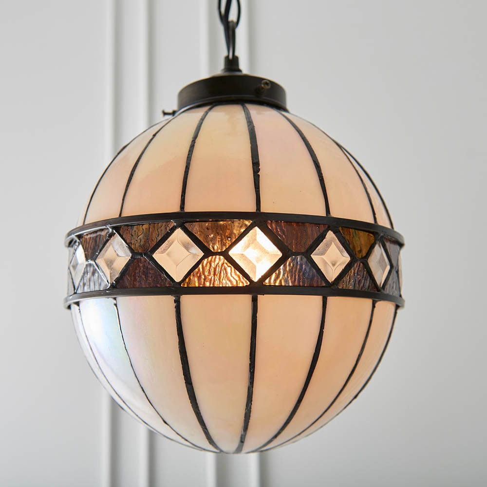 Fargo Small Globe 1 Light Pendant