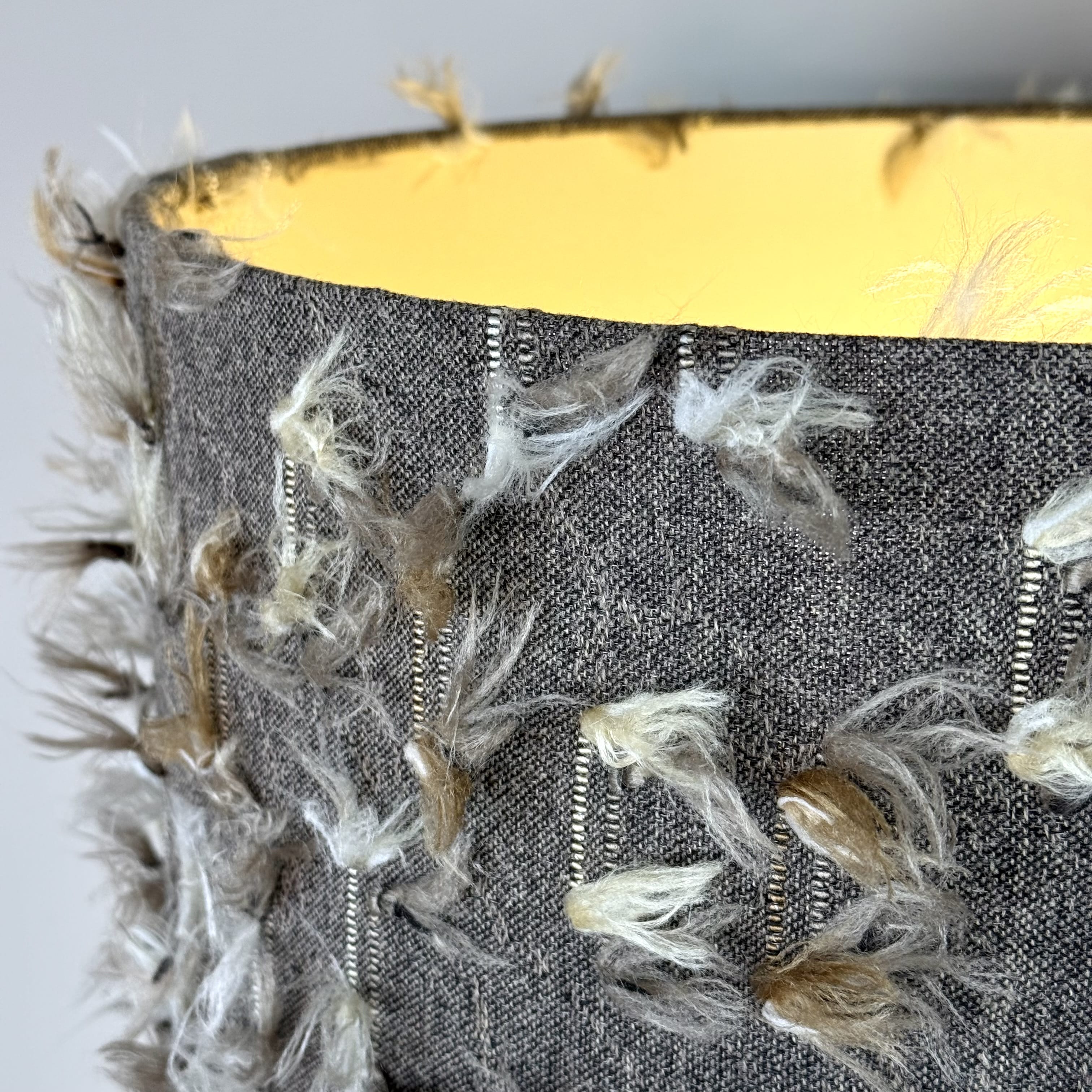 Rocke Bespoke Shade in Fluffy Grey
