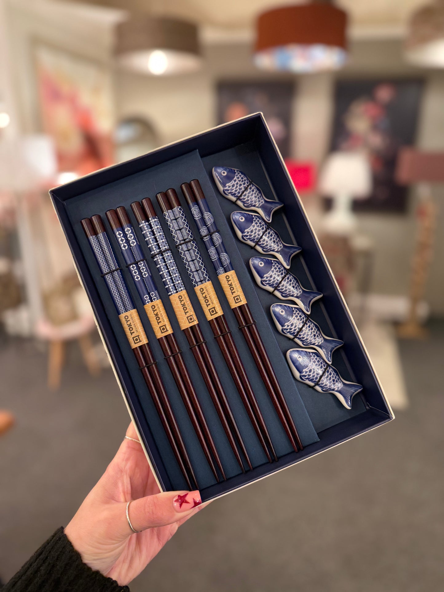 Fish Chopstick Gift Set