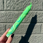 Green Marble Candle