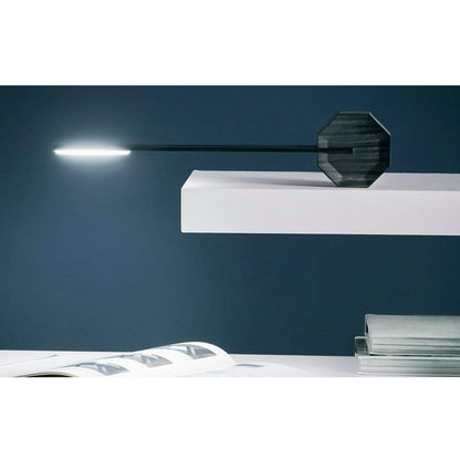 Octagon Black One LED Desk Lamp