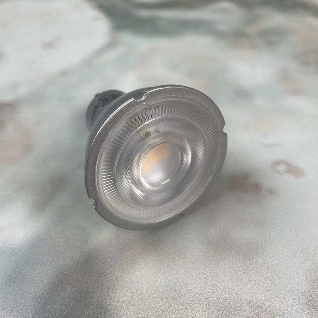 GU10 Silver 7W Dimmable LED Spot