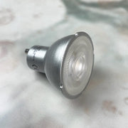 GU10 Silver 7W Dimmable LED Spot