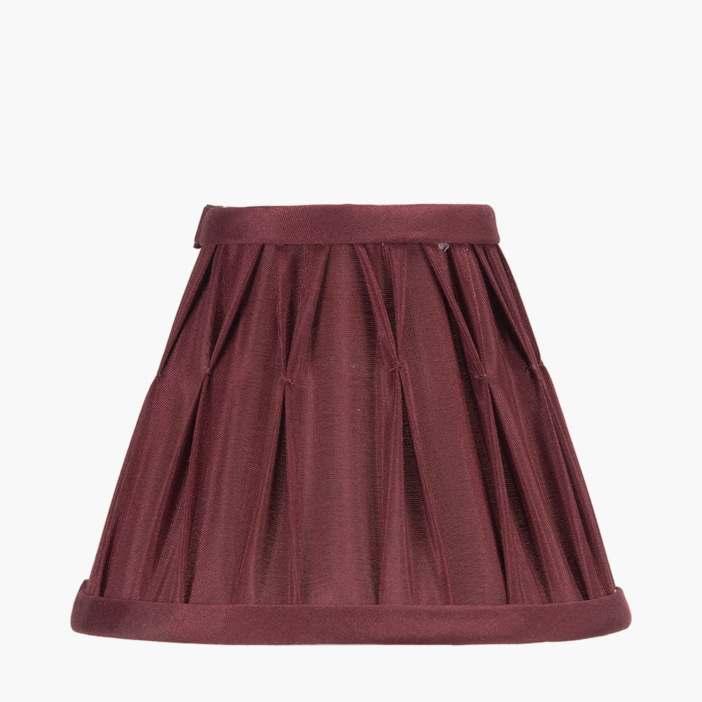 Garbo 15cm Pinch-Pleat Clip Shade - Various Colours