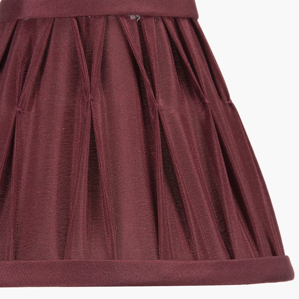 Garbo 15cm Pinch-Pleat Clip Shade - Various Colours