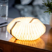 Bamboo Smart Accordion Table Lamp