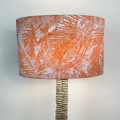 Rocke Bespoke Lampshade in Fossil Terracotta