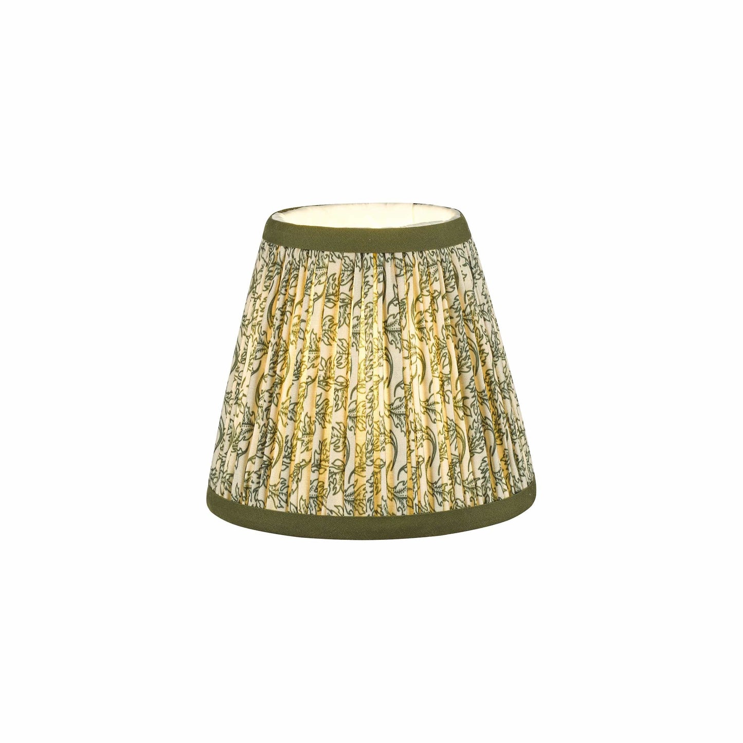 Floral Green Tapered Shade