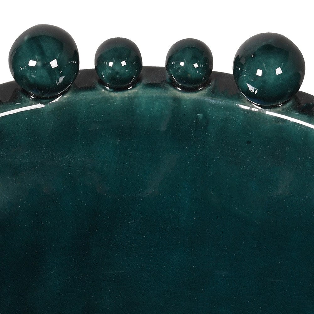 Teal Bowl with Balls