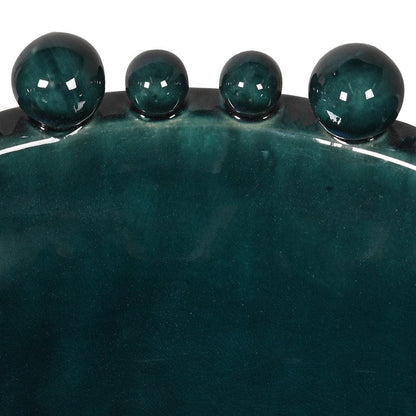 Teal Bowl with Balls