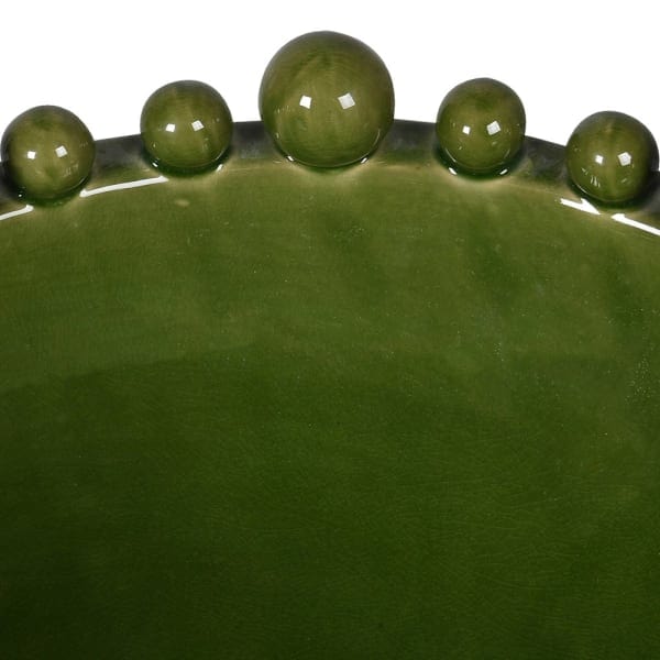 Green Bowl with Balls