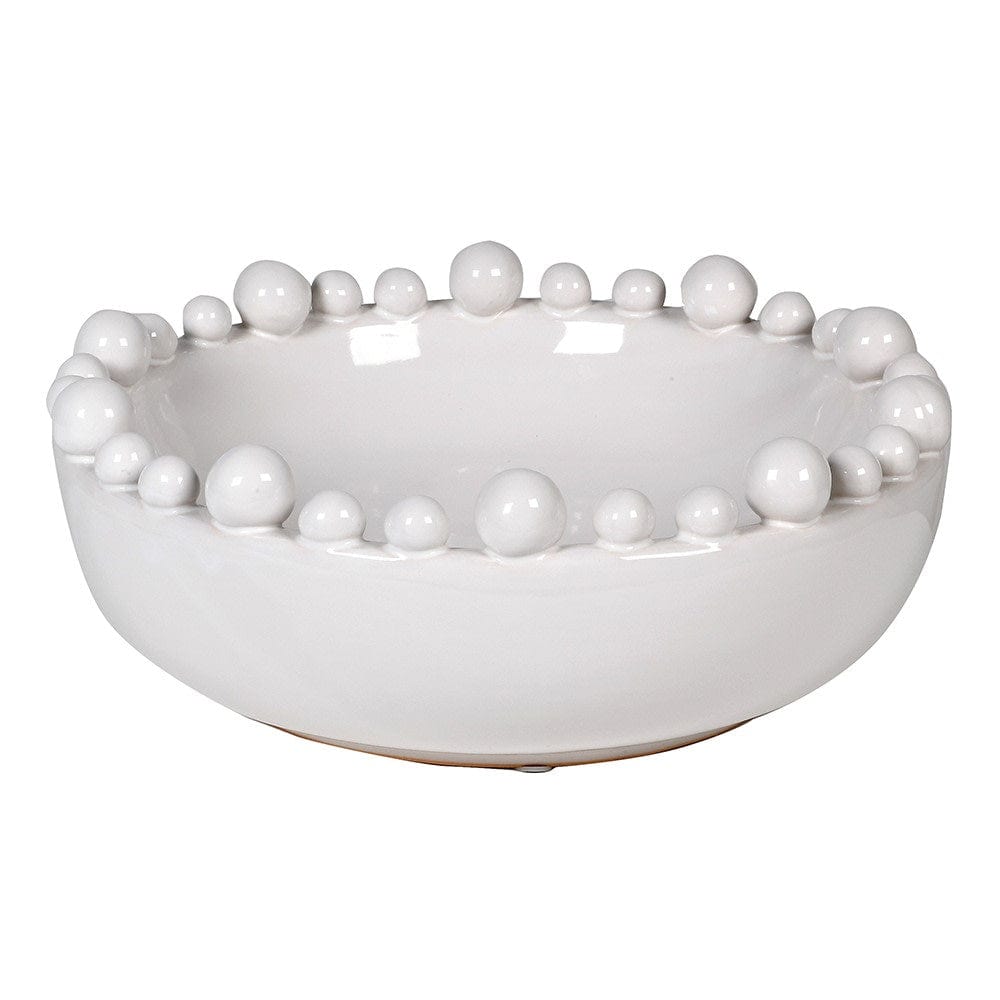 White Bowl with Balls