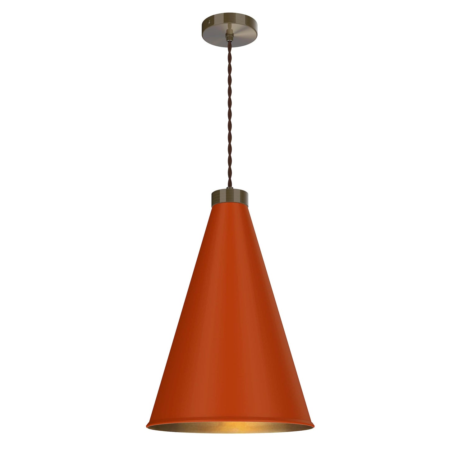 David Hunt Large Marmalade Hyde Pendant