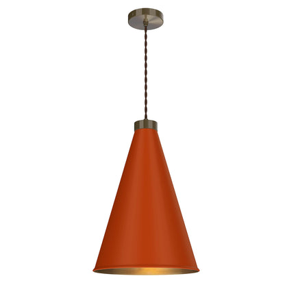 David Hunt Large Marmalade Hyde Pendant