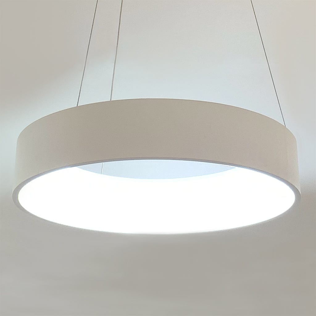 Halo 28w LED White Pendant