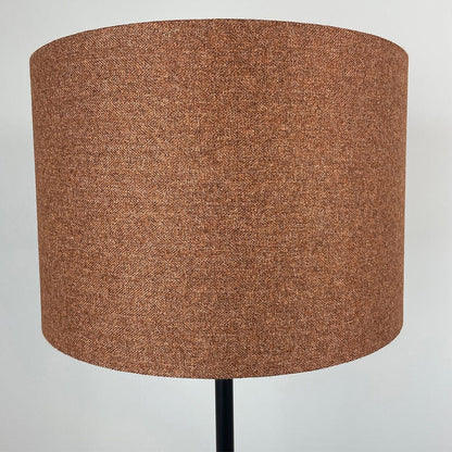 Matt Black Belford Floor Lamp with Choice of Harris Shade