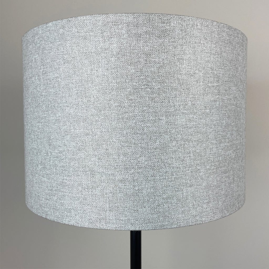 Matt Black Belford Floor Lamp with Choice of Wexley Shade
