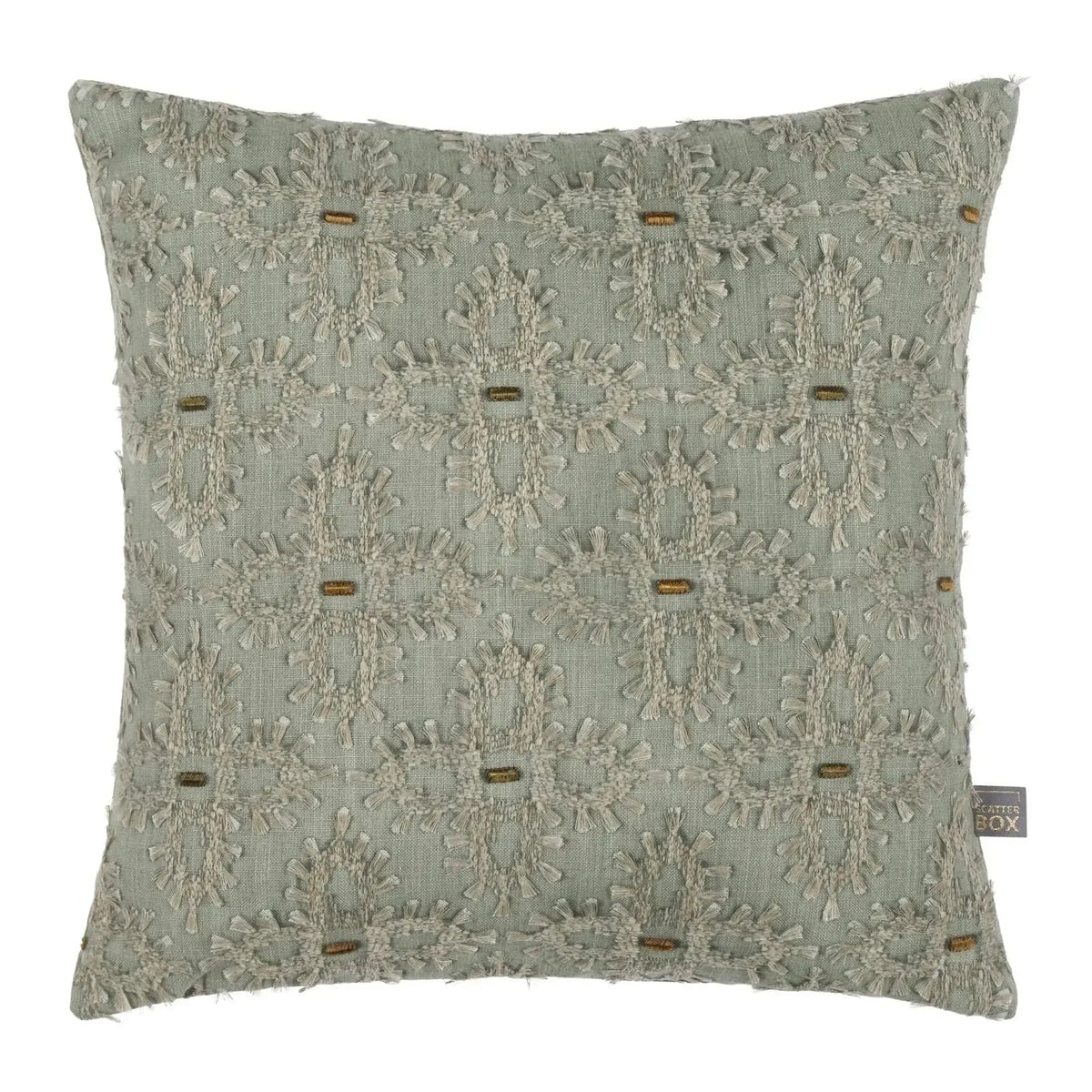 Hattie Sage Green Cushion