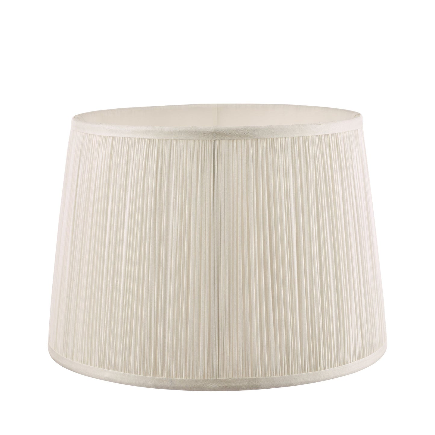 Hemsley Pleated Silk Empire Shade Cream