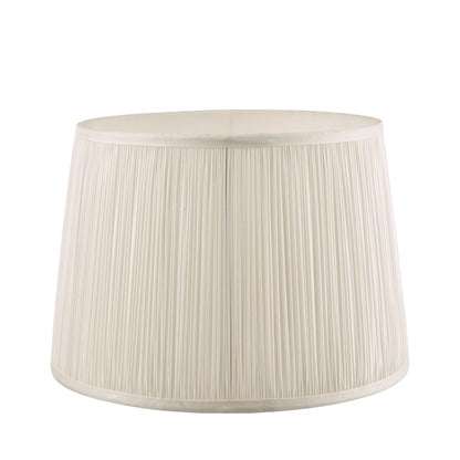 Hemsley Pleated Silk Empire Shade Cream