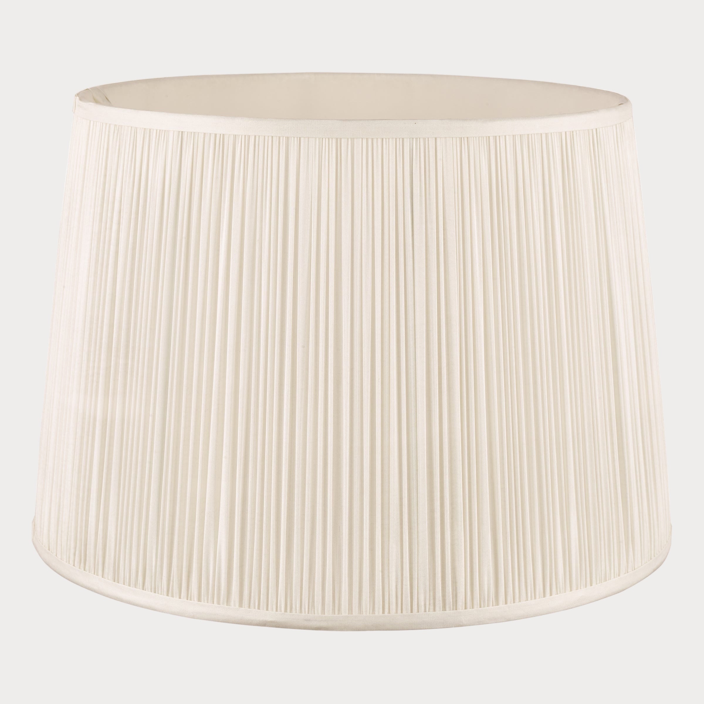 Hemsley Pleated Silk Empire Shade Cream