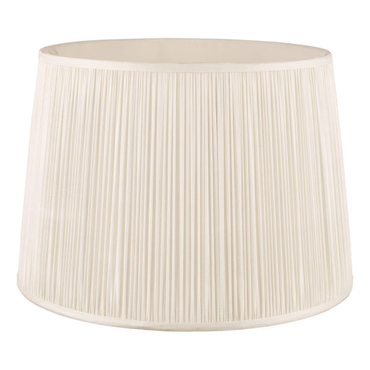 Hemsley Pleated Silk Empire Shade Cream