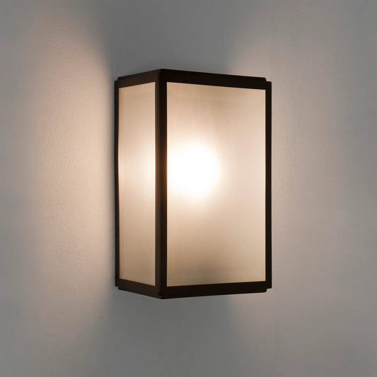 Homefield Black Outdoor Wall Light with Motion Sensor