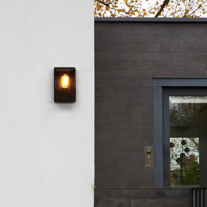 Homefield Bronze Outdoor Wall Light