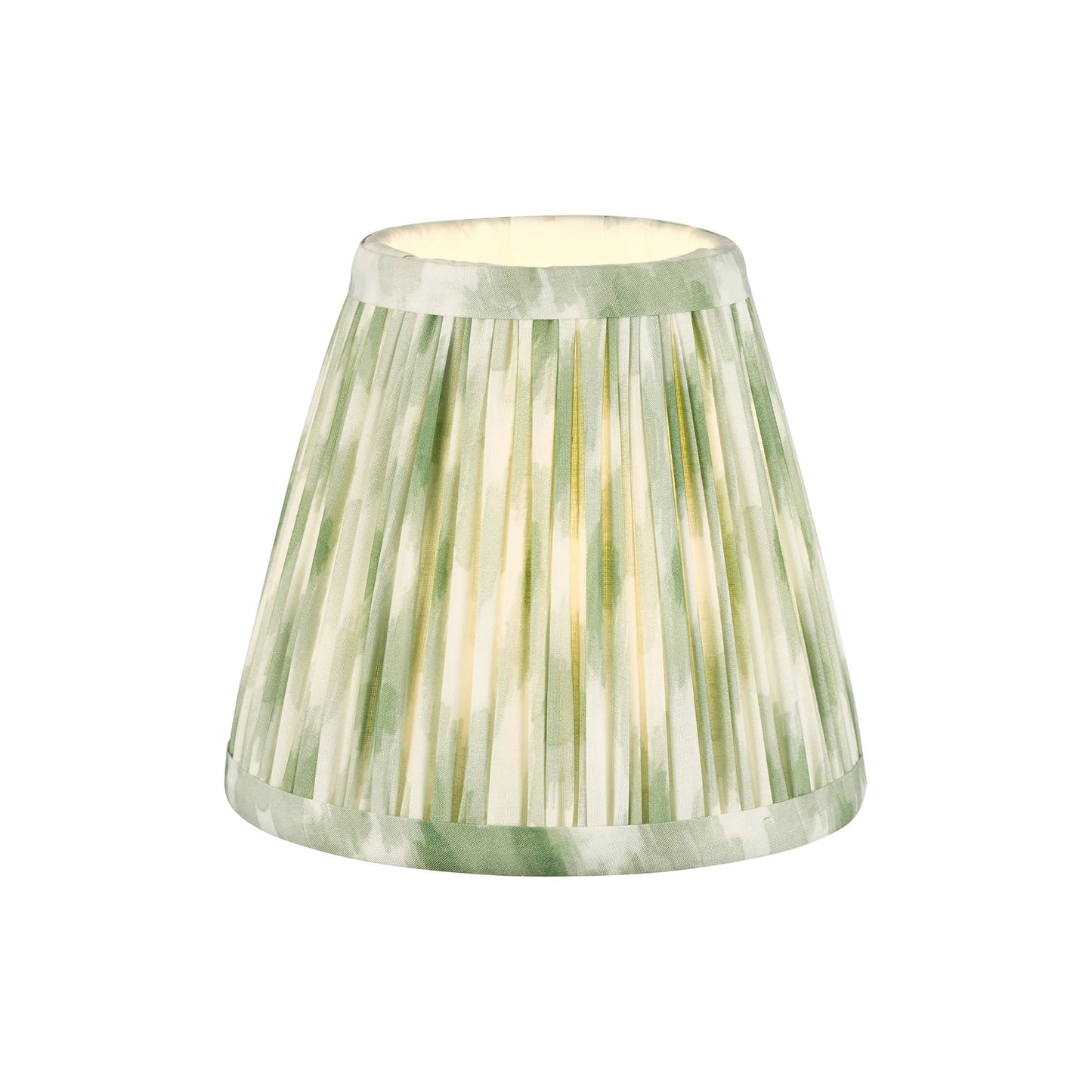 Ikat Green Cotton Tapered Shade